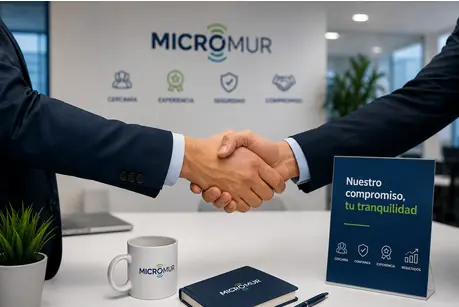 Compromiso y confianza de Micromur con sus clientes empresariales