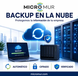 Backup en la nube de Micromur con copias automáticas, cifradas y verificadas