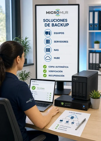 micromur-soluciones-backup-347x483 Especialista de Micromur gestionando soluciones de backup para equipos, servidores, NAS y nube